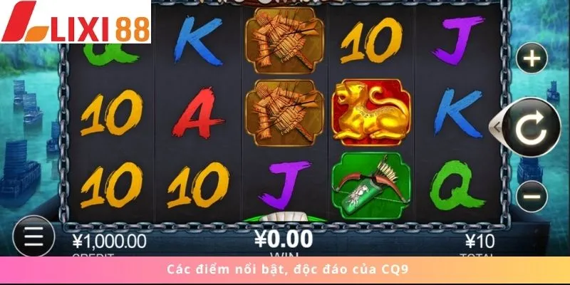 CQ9 5 Các điểm nổi bật, độc đáo