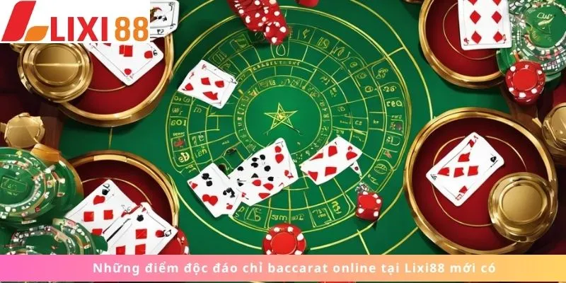 Baccarat Online 5 Những điểm độc đáo