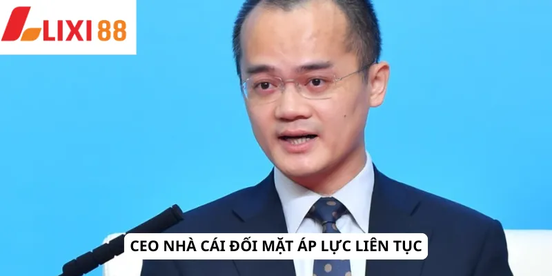 CEO Nhà Cái 5 CEO nhà cái đối mặt áp lực liên tục